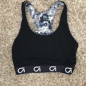 GAP Tops - Gap Gapfit Black Reversible Crop Top | M GAP Tops - Gap Gapfit Black Reversible Crop Top | M